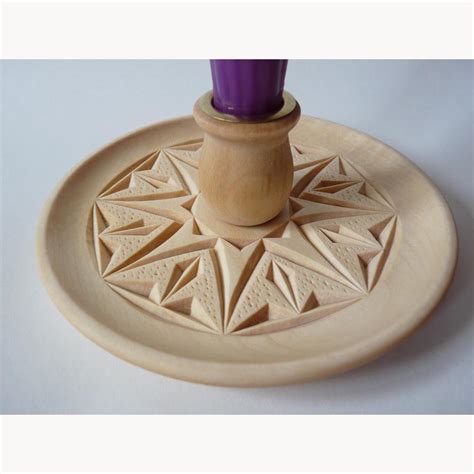 4.7 out of 5 stars 7. Candle Holder Plate with Candle Cup - My Chip Carving