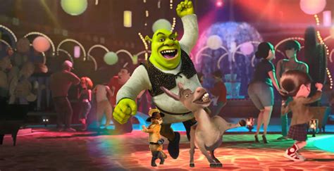 Shrek Donkey And Puss Dancing With Margo By Darkmoonanimation On