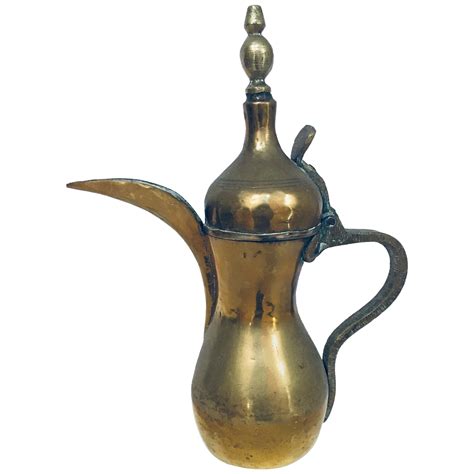 Antique Middle Eastern Dallah Arabic Coffee Pot For Sale At 1stDibs