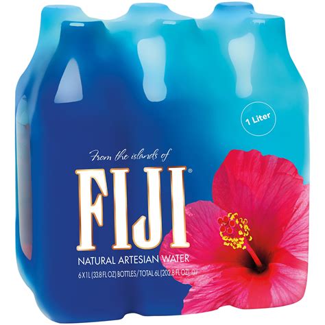 Fiji Natural Artesian Water 338 Fl Oz Pack Of 6