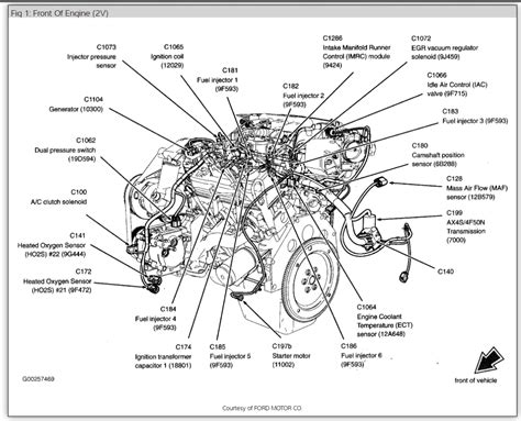 Schematic Ford 30 V6 Engine Diagram