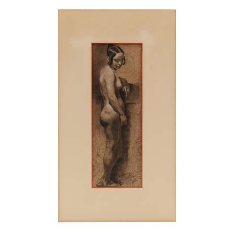 Octave Tassaert Standing Nude Mutualart