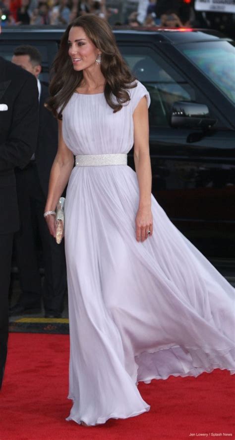 Kate Middleton Alexander Mcqueen Lilac Gown