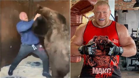 Russian Bear Wrestling Murder Convict Maxim ‘mad Max Novoselov