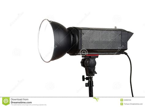 Flash Lamp Stock Image Image Of Spotlight Theater Photograph 24303153
