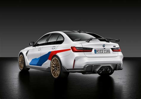 The New Bmw M3 Competition Sedan M Performance Rear Diffusor In Carbon