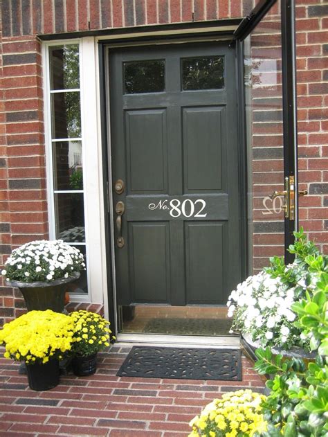Green Painted Front Doors Home Design Blogs