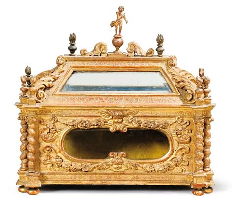 Sold Price French 17th Century Reliquary Casket April 3 0119 2