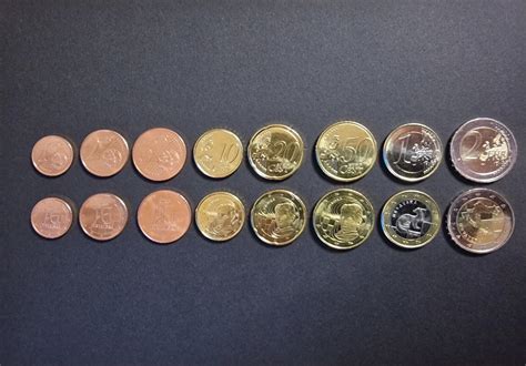 Croatia 2023 Euro Coins Set 1 Cent 2 Euro Unc Coins From Bank Roll
