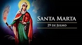 Dia de Santa Marta - 29 de julho – Educação e Transformação