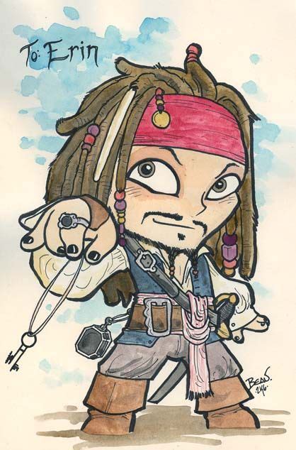 Chibi Jack Sparrow 2 By Hedbonstudios On Deviantart Jack Sparrow