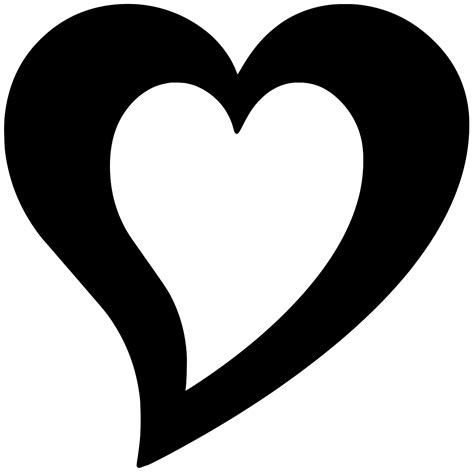 SVG > outline heart - Free SVG Image & Icon. | SVG Silh