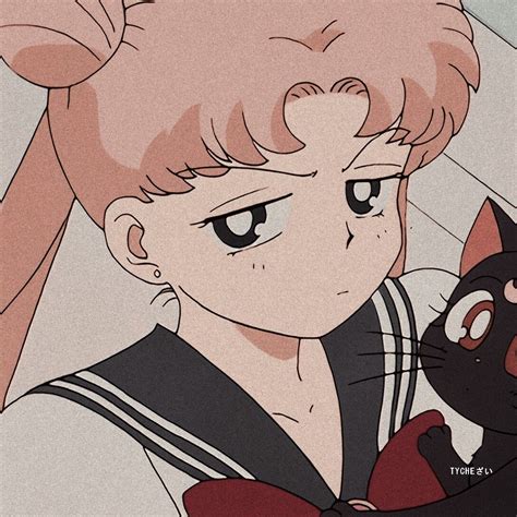Aesthetic Sailor Moon Icons En 2021 Fondo De Anime Dibujos Cute