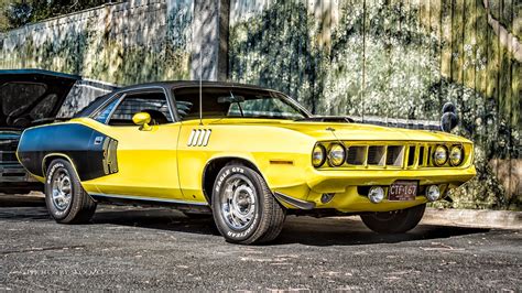 1971 Classic Cuda Hemi Muscle Plymouth Usa Cars Wallpapers Hd Desktop And Mobile
