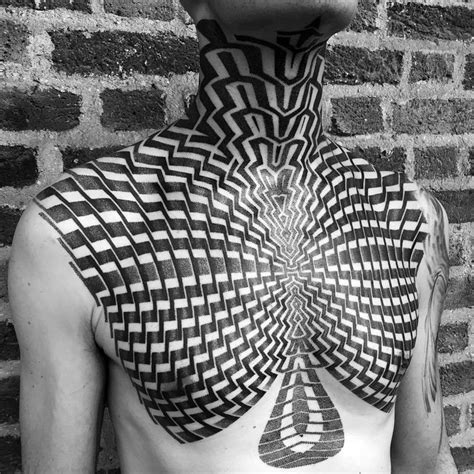 10 Artists Who Create Striking Geometric Tattoos Spanning The Body