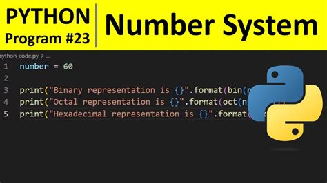 Python Program 23 Convert Decimal To Binary Octal And Hexadecimal
