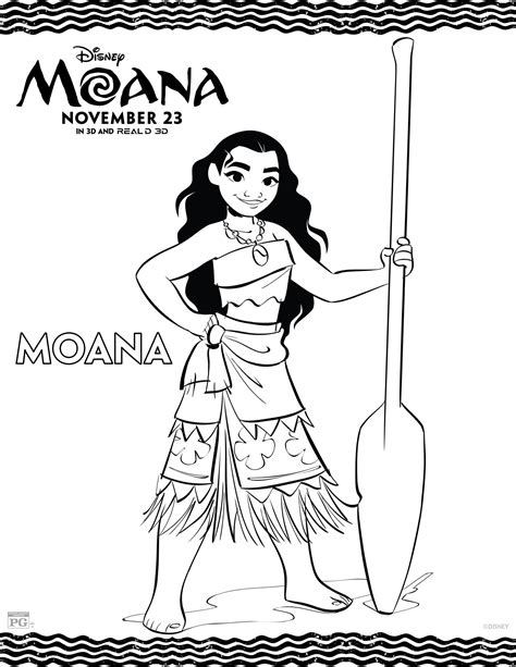 Disney's d23 website shared printable moana coloring pages featuring maui, pua the piglet, and heihei the rooster so your little ones can color at home. Free printable Moana coloring pages & activity sheets for ...