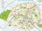 Mapa do Centro de Paris | Roteiros e Dicas de Viagem