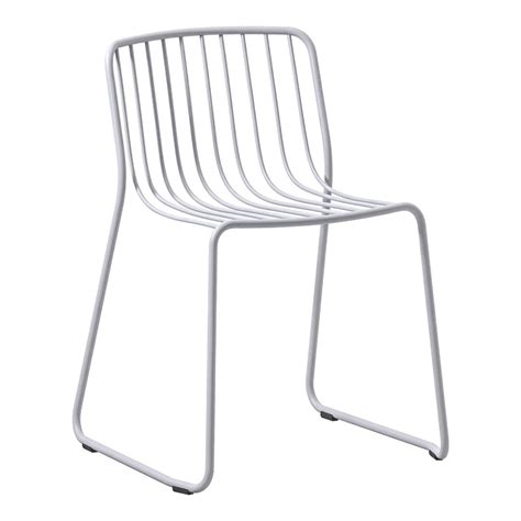 Arrmet Randa Nude Outdoor Dining Chair Stackable By Paolo Lucidi