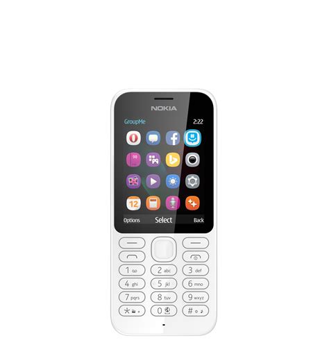 Nokia 222 Dual Sim Bijeli Mobiteli