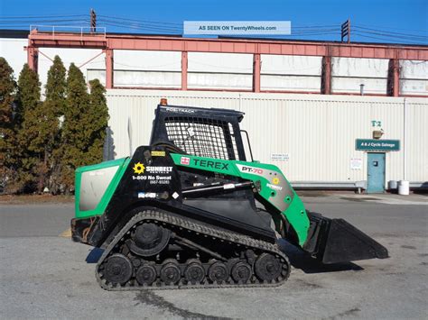 2012 Terex Pt70 Rubber Track Skid Steer Loader Crawler High Flow Diesel