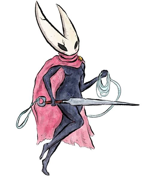 I Drew Hornet From Hollow Knight Idap