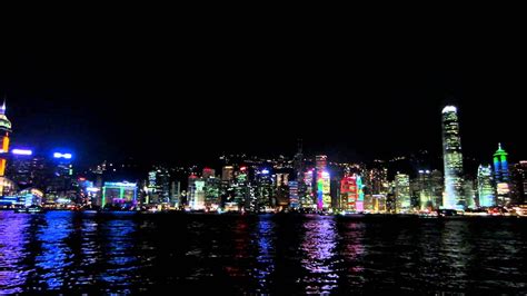 Symphony Of Lights Hong Kong Victoria Harbor Youtube