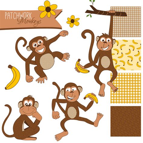 Free Cute Cartoon Monkey Download Free Clip Art Free