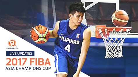 Highlights Philippines Vs China 2017 Fiba Asia Champions Cup
