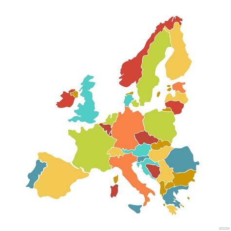 Simple Europe Map Clipart Best