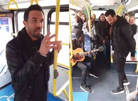 Craig David Surprises Bus Passengers With Impromptu Performance