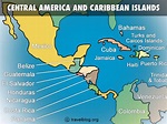 Map Of Usa And Caribbean Islands