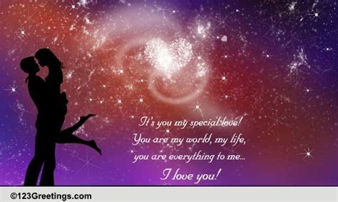 Its You My Special Love Free You Are Special Ecards Greeting Cards