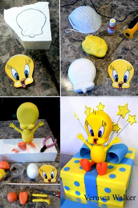 Tweet Bird Cake By Verusca On Deviantart Tweety Cake Cake Decorating