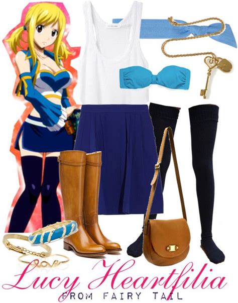 Casual Cosplay Of Lucy Heartfilia From Fairy Tail Anime Series