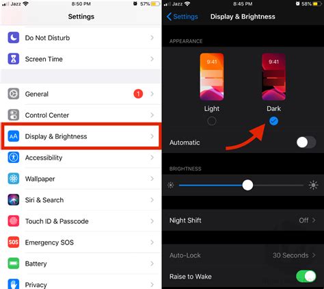 Different Ways To Enable Dark Mode In Ios 13 On Iphone And Ipad