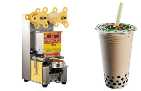automatic bubble tea cup sealing machinehigh quality sealing machine