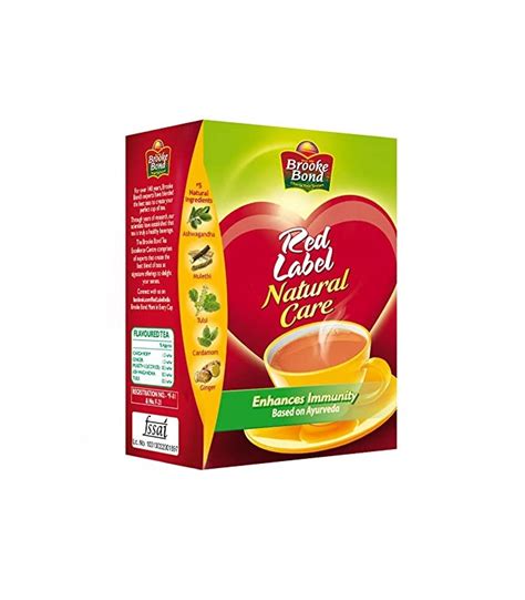 Red Label Tea Powder Natural Care Weight 250 Gm