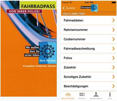 180.000+ produkte viele druckverfahren online drucken lassen! Immer dabei: die Fahrradpass App - POLIZEI.report