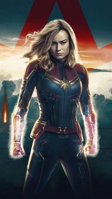Wallpaper Carol Danvers Captain Marvel Marvel Cinematic Marvel