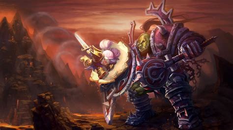 1920x1080 1920x1080 Paladin Gnome Wow Warrior World Of Warcraft