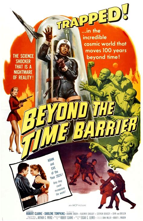 Beyond The Time Barrier 1960 Vintage Science Fiction Movie Etsy