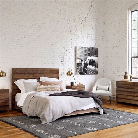Tribal Faded Black Rug Rustic Bedroom Furniture Modern