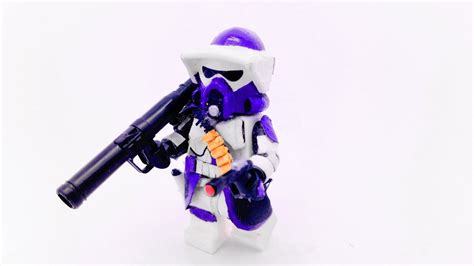 Custom Lego Star Wars Elite Arf Trooper Epic Custom Clones Youtube