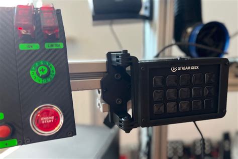 Fanatec Streamdeck L Buttons Mk And Mk Pivot Arm Mount