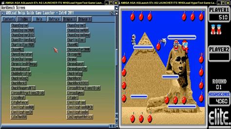 Amiga Aglaunch 07c Ag Launcher Its Whdload Hypertext Game Launcher By