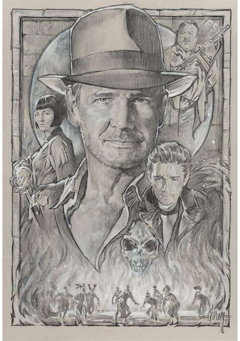 Steven Chorney Indiana Jones And The Kingdom Of The Crystal Skull Poster Study Mutualart