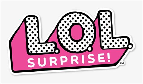 Lol Logo Lol Surprise Doll Series 2 Transparent Png 800x455 Free