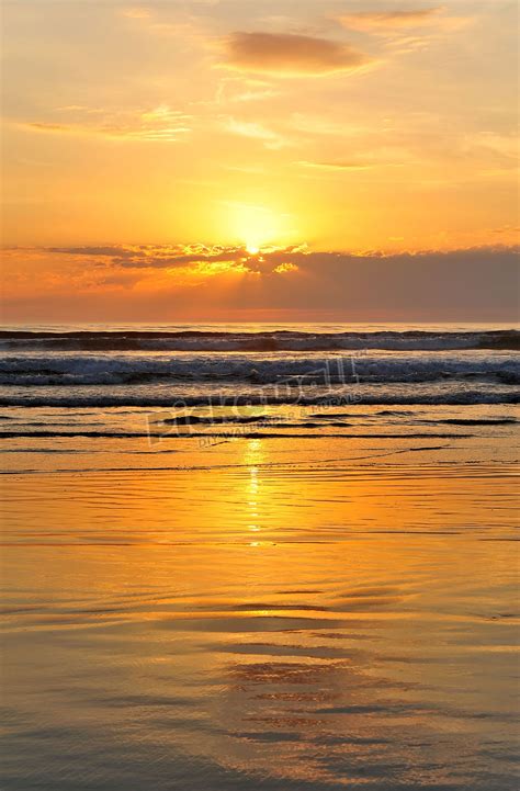Orange Beach Sunset Pickawall