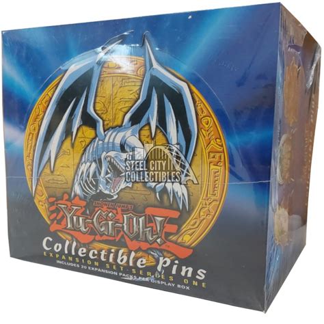 Yu Gi Oh Collectible Pins Expansion Set Series One Display Box